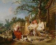 Jean-Baptiste Le Prince The Russian Cradle oil painting artist